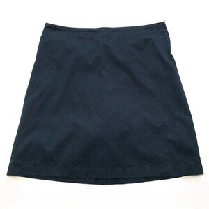 Lands' End Women's Skort Navy Blue Size 10